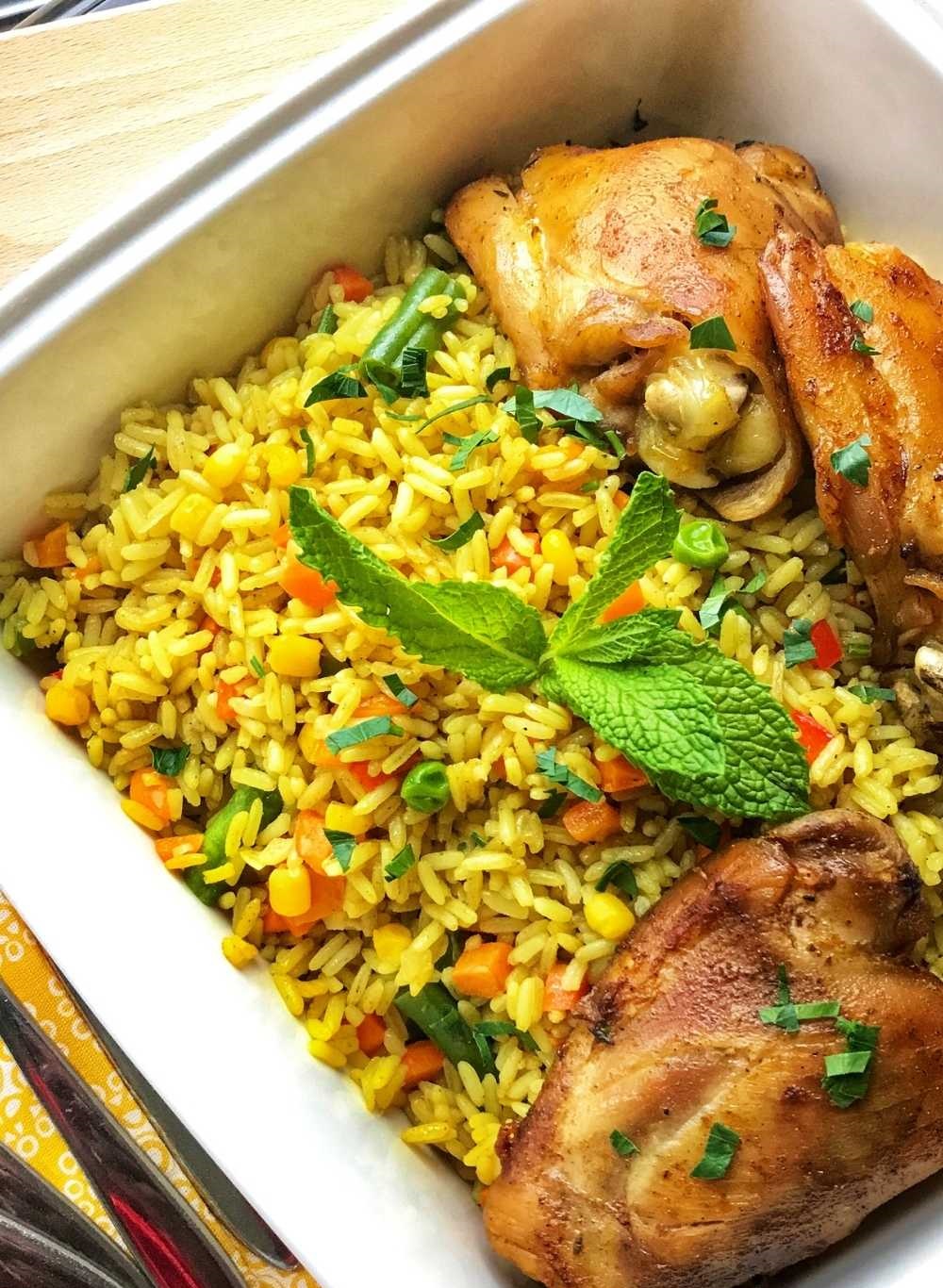 Fried Rice with Chicken